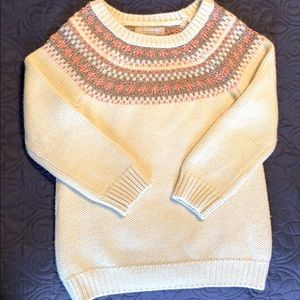 Banana Republic Italian Yarn Fair Isle Sweater